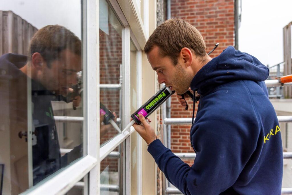 glasvervanging silicone